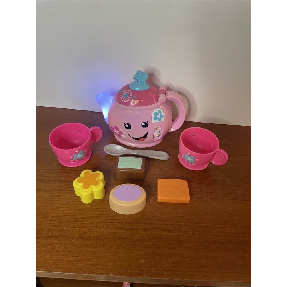 Fisher-Price Laugh & Learn Sweet Manners Tea Set READ - Picture 5 of 10